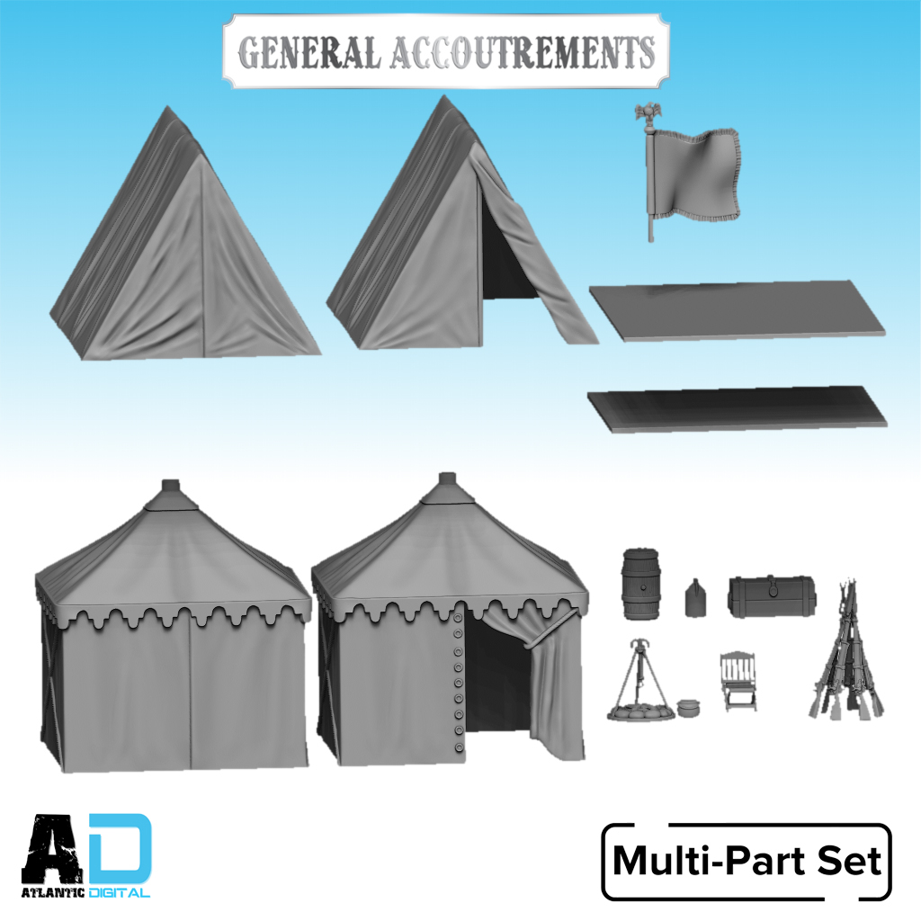 Napoleonic Tents and camp accessories